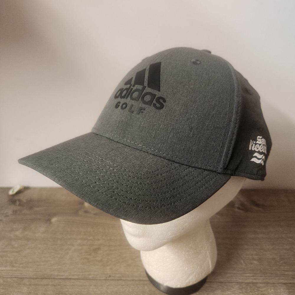 Adidas Golf San Vicente Golf Course Gray Adjustable Snapback Baseball Hat Cap